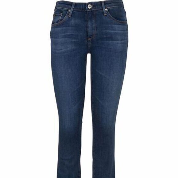 ✨ AG “Harper Essential” Straight‑Leg Jeans • Size 25R • Dark Wash ✨ - Picture 4 of 16